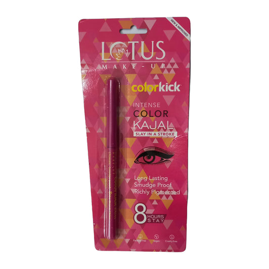 Lotus Makeup Color Kick Intense Color Kajal 0.35gm