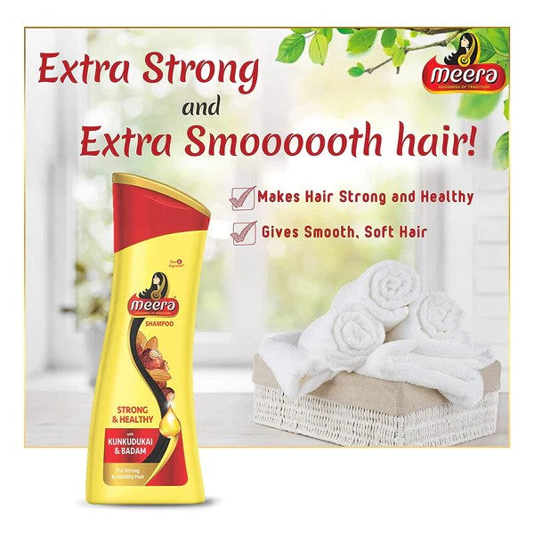 Meera Strong & Healthy Shampoo -180ml