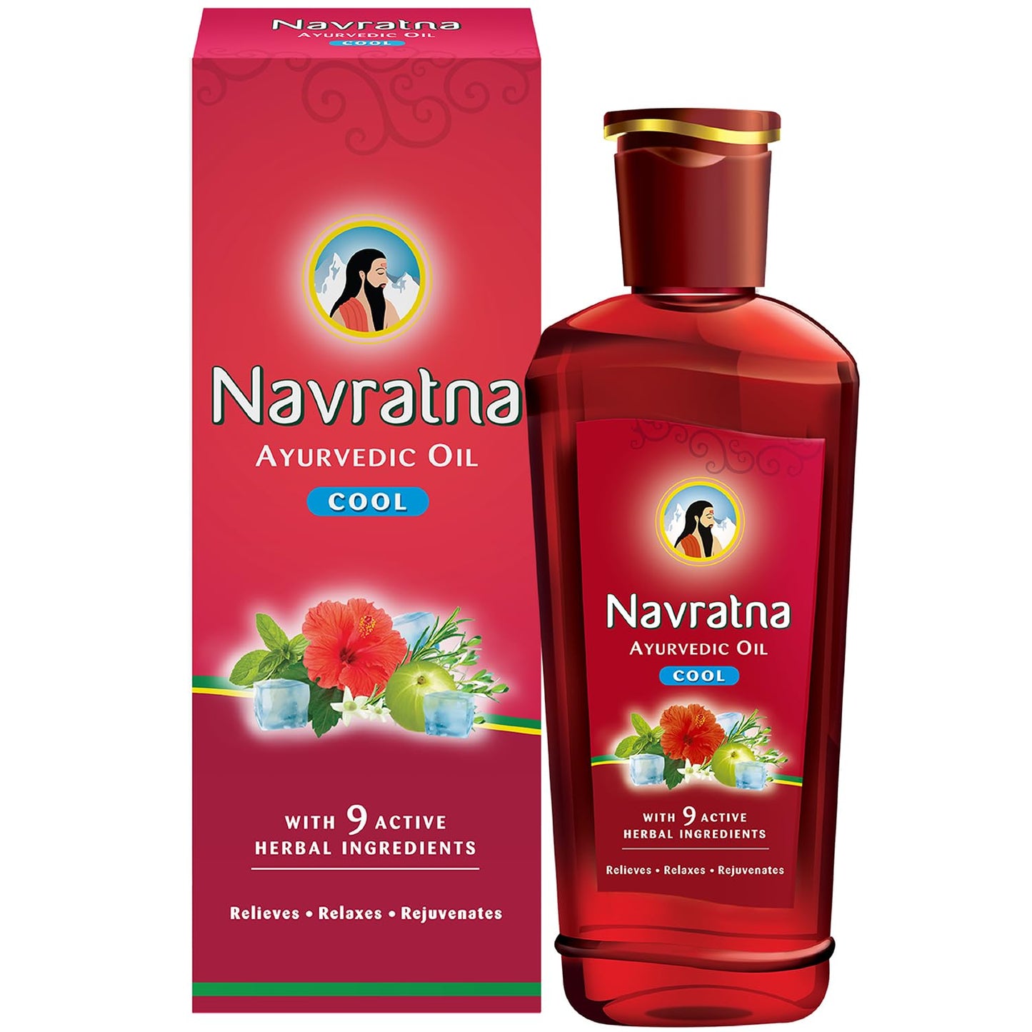 Navratna Ayurvedic Cool Hair Oil 300ml