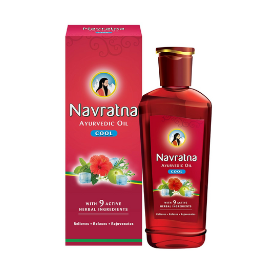 Cool Ayurvedic Navratna Hair Oil 45ml