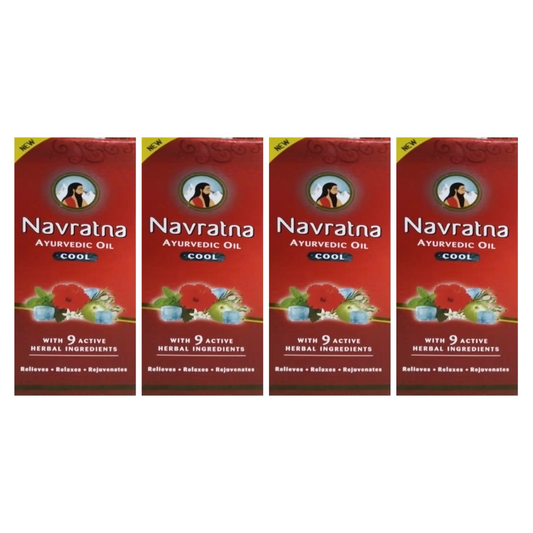 Navratna Ayurvedic Cool Hair Oil 45ml Pack Of 4