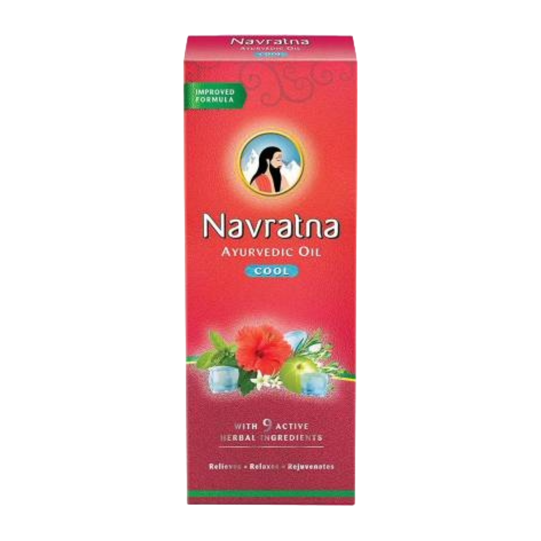 Navratna Cool Ayurvedic Hair Oil For Relieves Relaxes Rejuventes 600ml