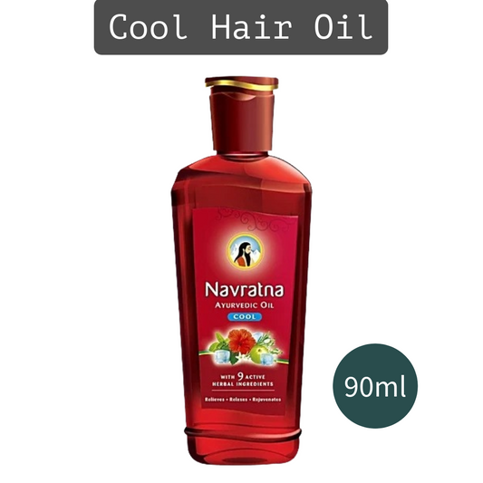 Ayurvedic Navratna Cool Hair Care Oil 90ml