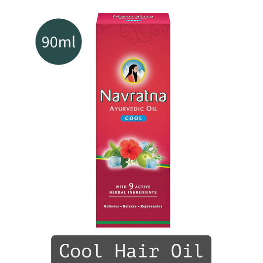 Herbal Navratna Cool Hair Oil 90ml