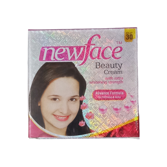 New Face Beauty Cream SPF30 With Extra Whitening Strength 30gm