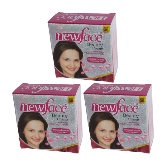 New Face Beauty Cream -30gm Pack Of 3