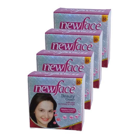 New Face Fairness Beauty Cream 30gm Pack Of 4