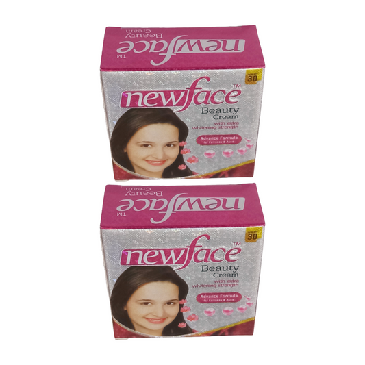 New Face Beauty Fairness Cream SPF30 -30gm Pack Of 2