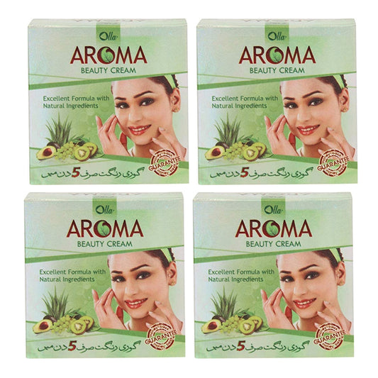 Olla Aroma Beauty Whitening Formula Cream 30gm Pack Of 4