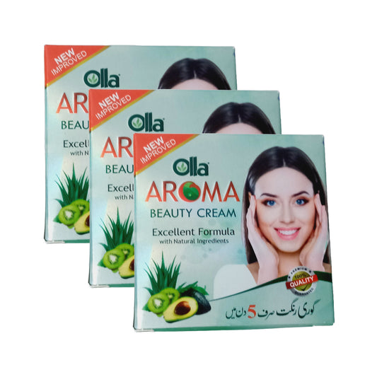 Olla Aroma Beauty Cream Excellent Formula 30gm Pack Of 3