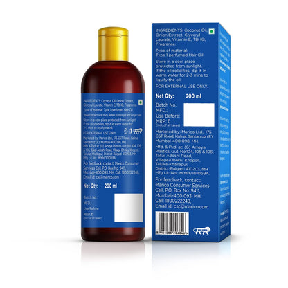 Parachute Advansed Onion Hair Oil 200ml Pack Of 2