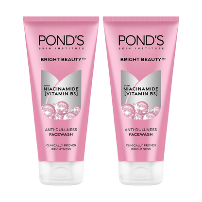 Ponds Bright Beauty With Vitamin B3 Face Wash 150gm Pack Of 2