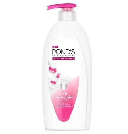 Ponds Niacinamide Soft Glowing Skin Non Sticky Nourishing Lotion 400ml