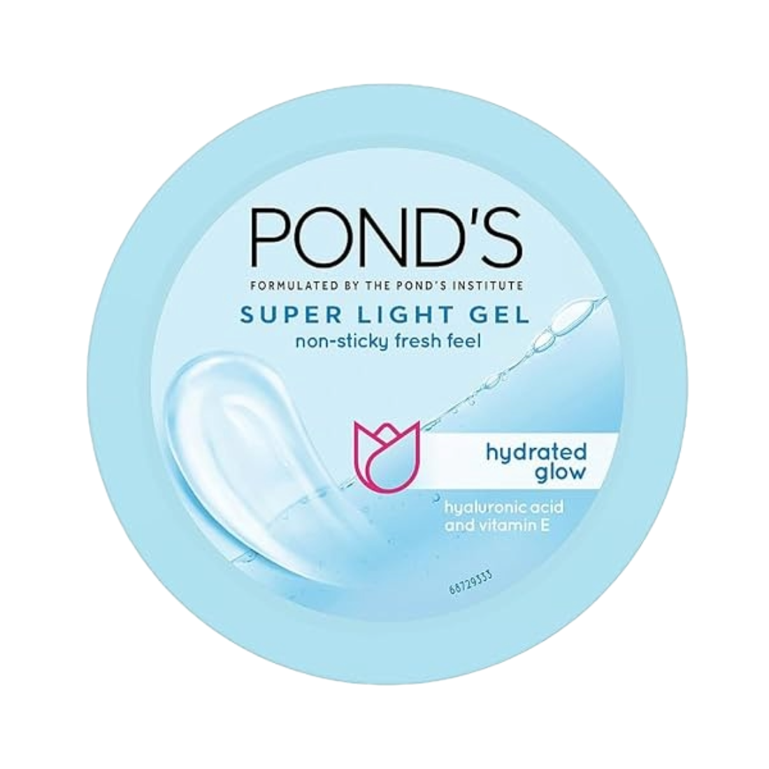 Ponds Super Light Gel Non Sticky Fresh Feel Hydrated Glow 200ml