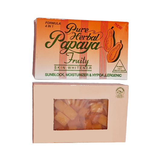 Papaya Soap For Skin Whitener Pure Herbal Soap 135gm