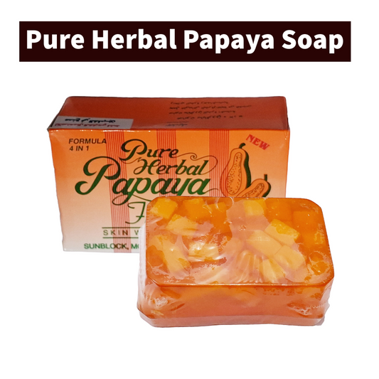 Papaya Fruity Skin Whitener Pure Herbal Soap 135gm