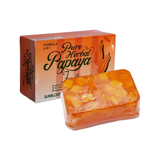 Fruity Pure Herbal Papaya Skin Whitener Soap 135gm