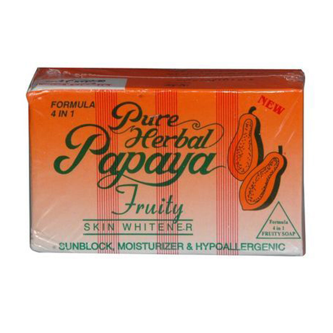 Pure Herbal Papaya Fruity Skin Whitener Soap 135gm