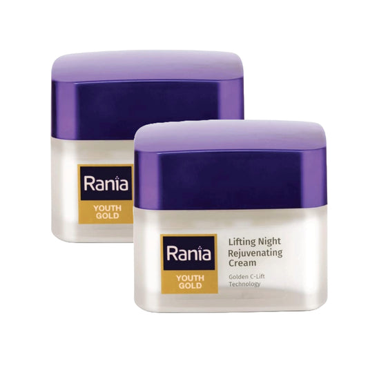 Rania Youth Gold Lifting Night Rejuvenating Cream 45gm Pack Of 2