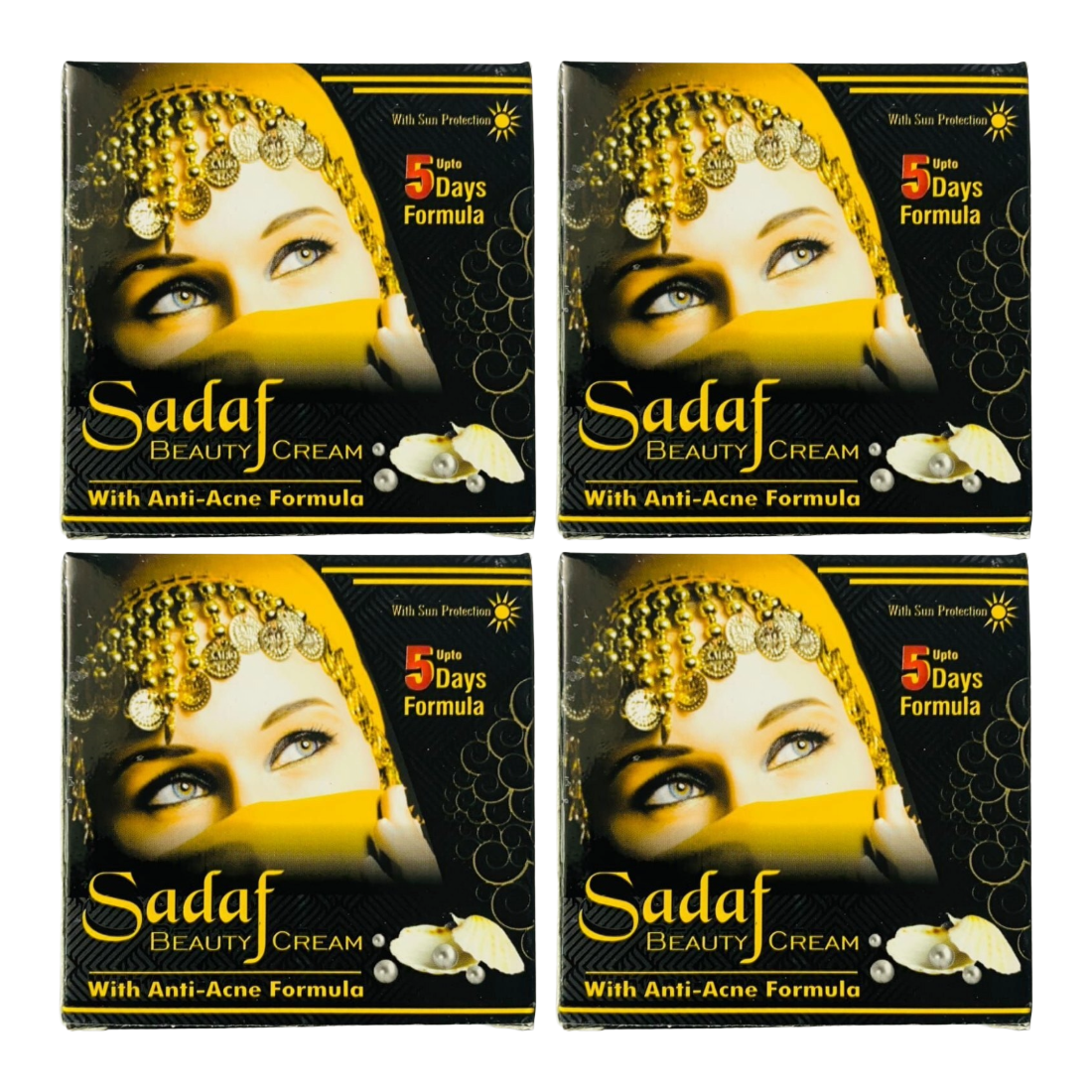 Sadaf Beauty Cream 30gm Pack Of 4