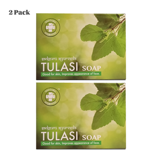Sadguru Ayurveda Tulasi Soap 75gm Pack Of 2