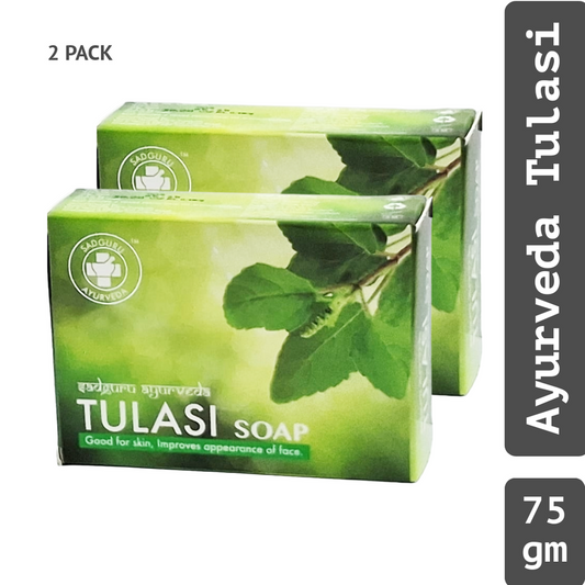 Sadguru Tulasi Ayurveda Soap -75gm Pack Of 2