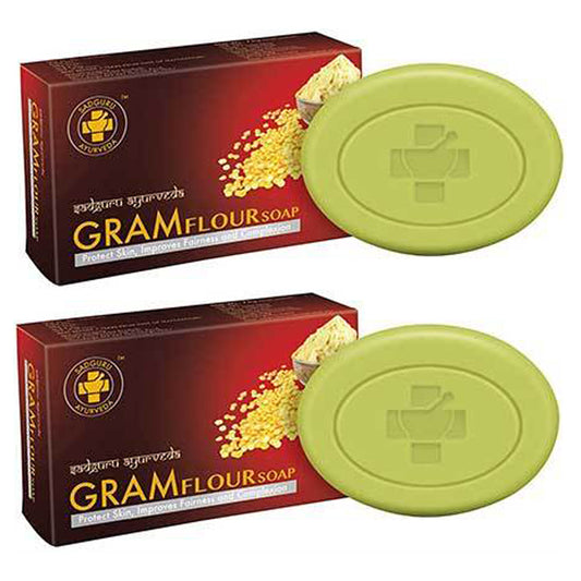 Sadguru Ayurveda Gram Flour Soap 75gm Pack Of 2