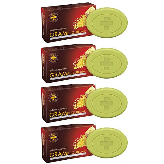 Sadguru Ayurveda Gram Flour Soap 75gm Pack Of 4