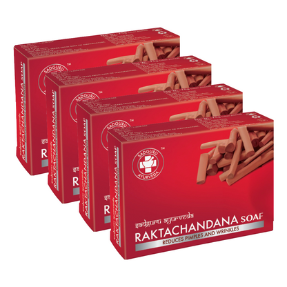 Sadguru Raktachandana Ayurvedic Soap 75gm Pack Of 4