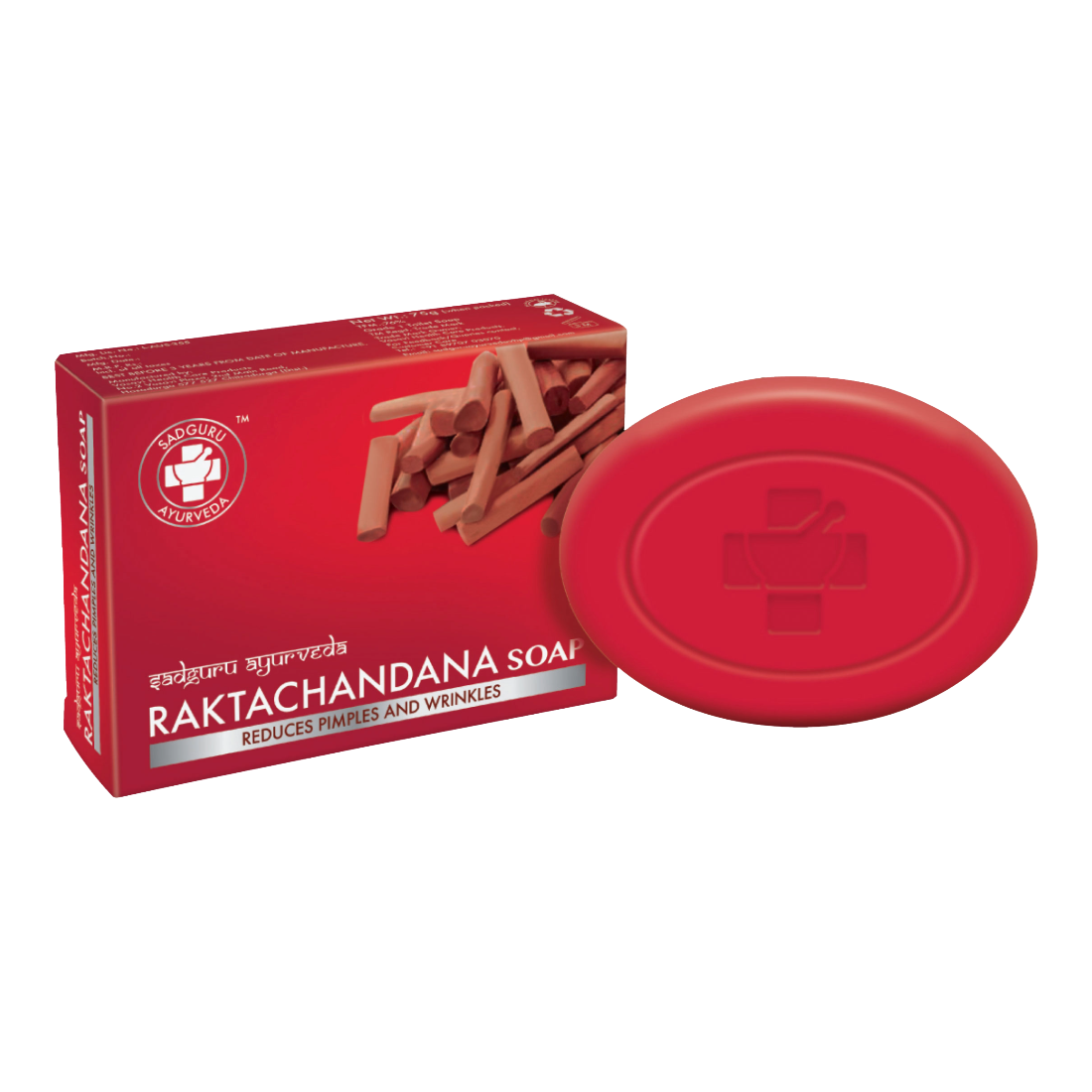 Sadguru Raktachandana Soap For Improves Good Skin And Face 75gm