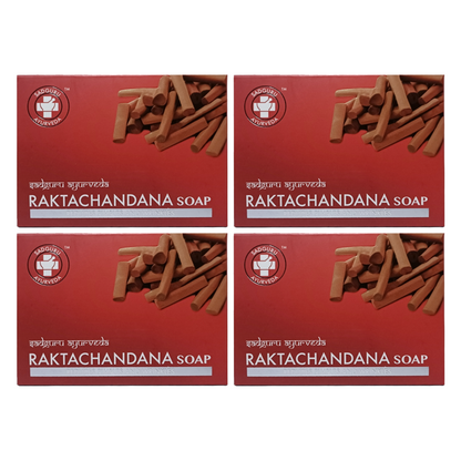Sadguru Ayurveda Raktachandana Soap 75gm Pack Of 4