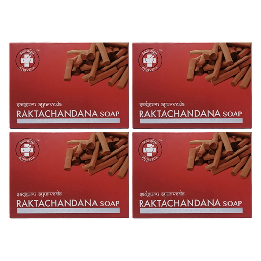 Sadguru Ayurveda Raktachandana Soap 75gm Pack Of 4