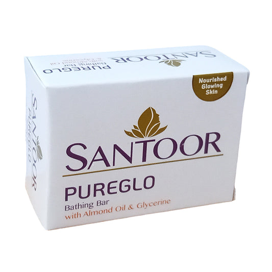 Santoor Pureglo Bathing Bar Nourished Glowing Skin 125gm