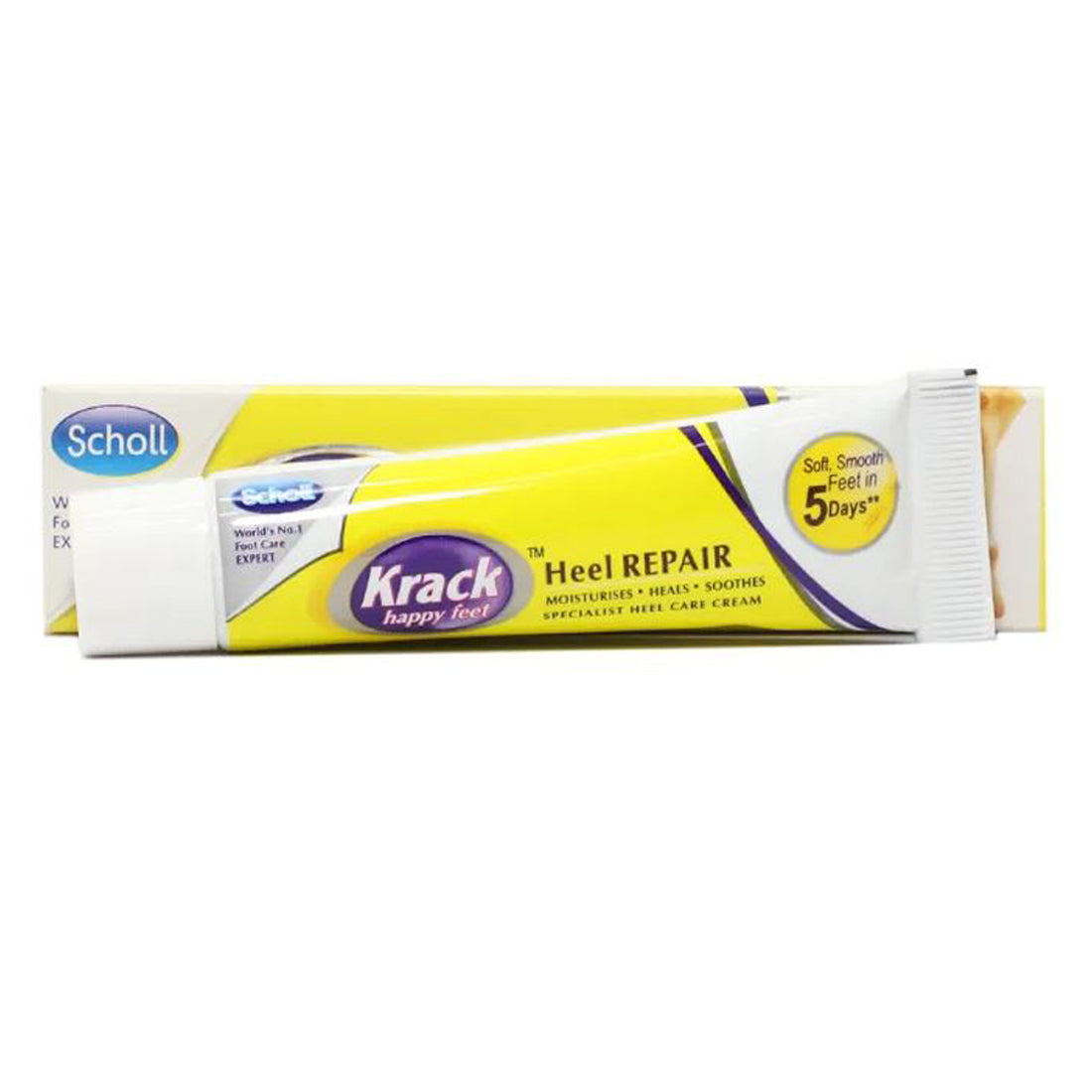 Scholl Krack Happy Feet Heel Repair Cream 25gm Pack Of 3