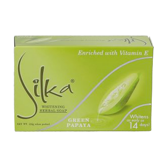 Silka Whitening Herbal Green Papaya Soap 135gm