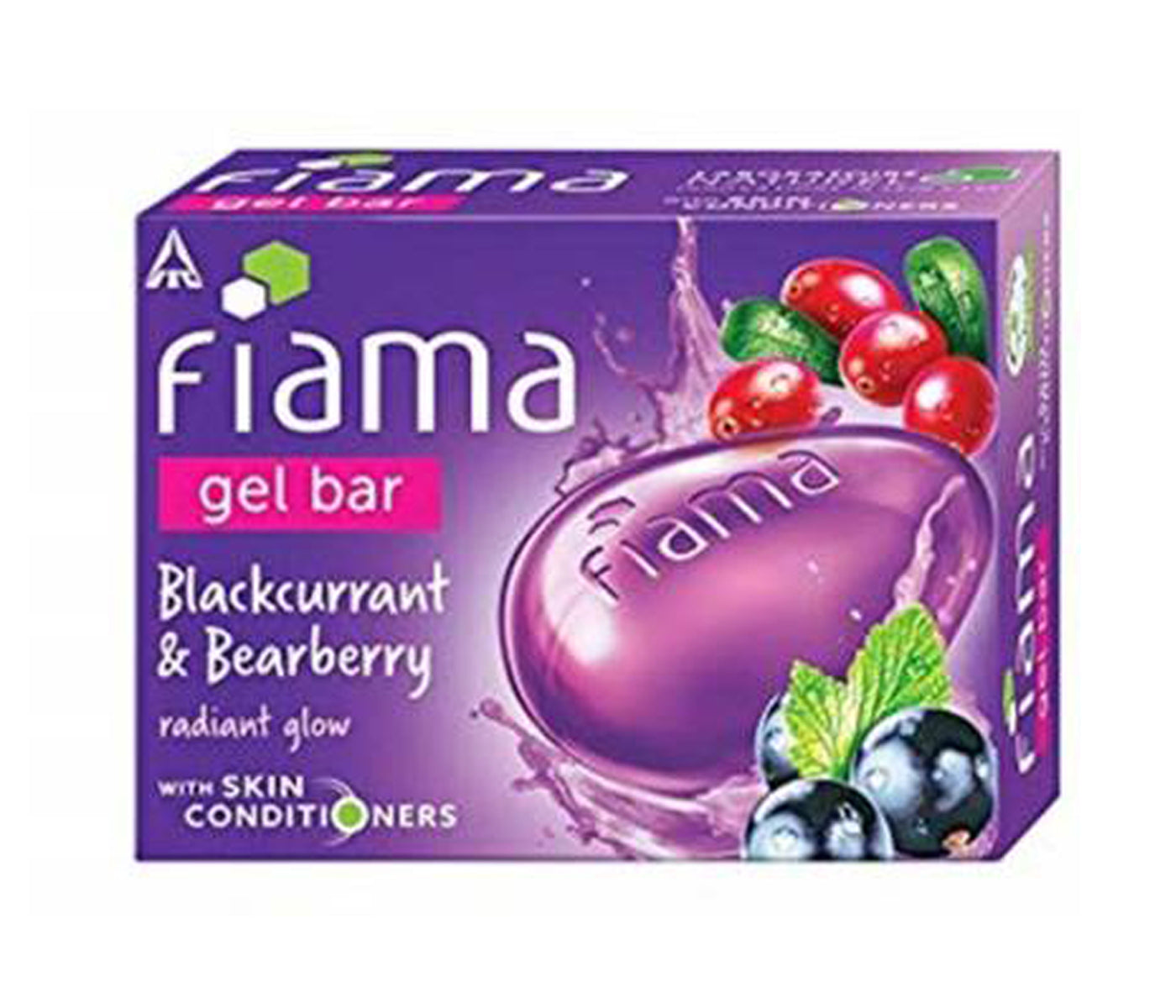 Fiama Gel Bar Blackcurrant And Bearberry Radiant Glow 125gm