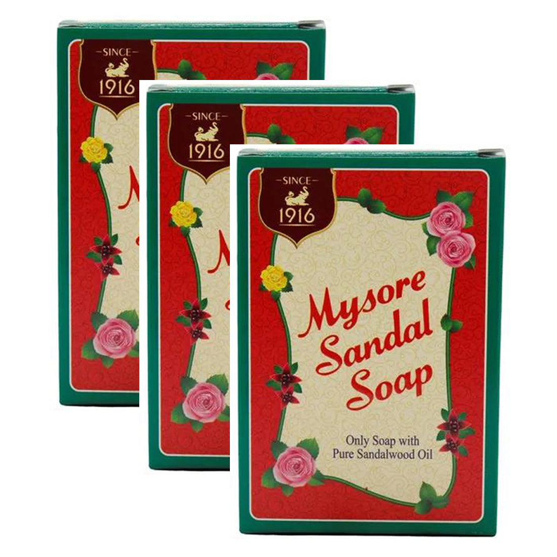 Mysore Sandal Soap 125gm Pack Of 3