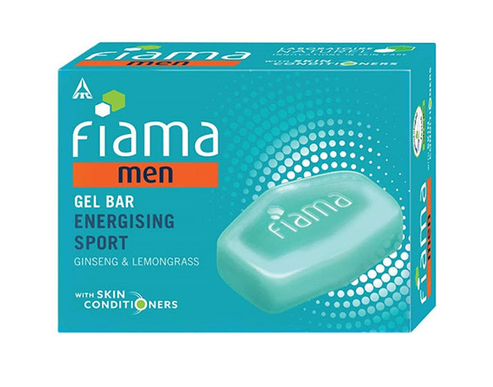 FIAMA MEN GEL BAR ENERGISING SPORT WITH SKIN CONDITIONERS