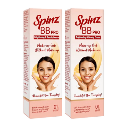 Spinz BB Pro Soft And Smooth Brightening And Beauty Cream 29gm Pack Of 2