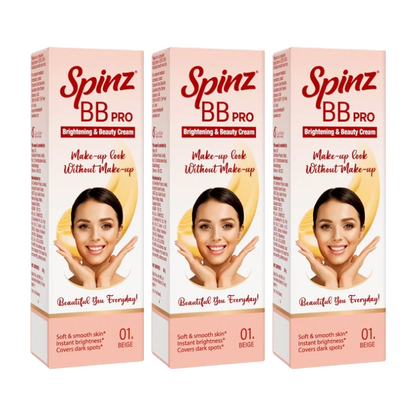 Spinz BB Pro Soft And Smooth Brightening And Beauty Cream 29gm Pack Of 3
