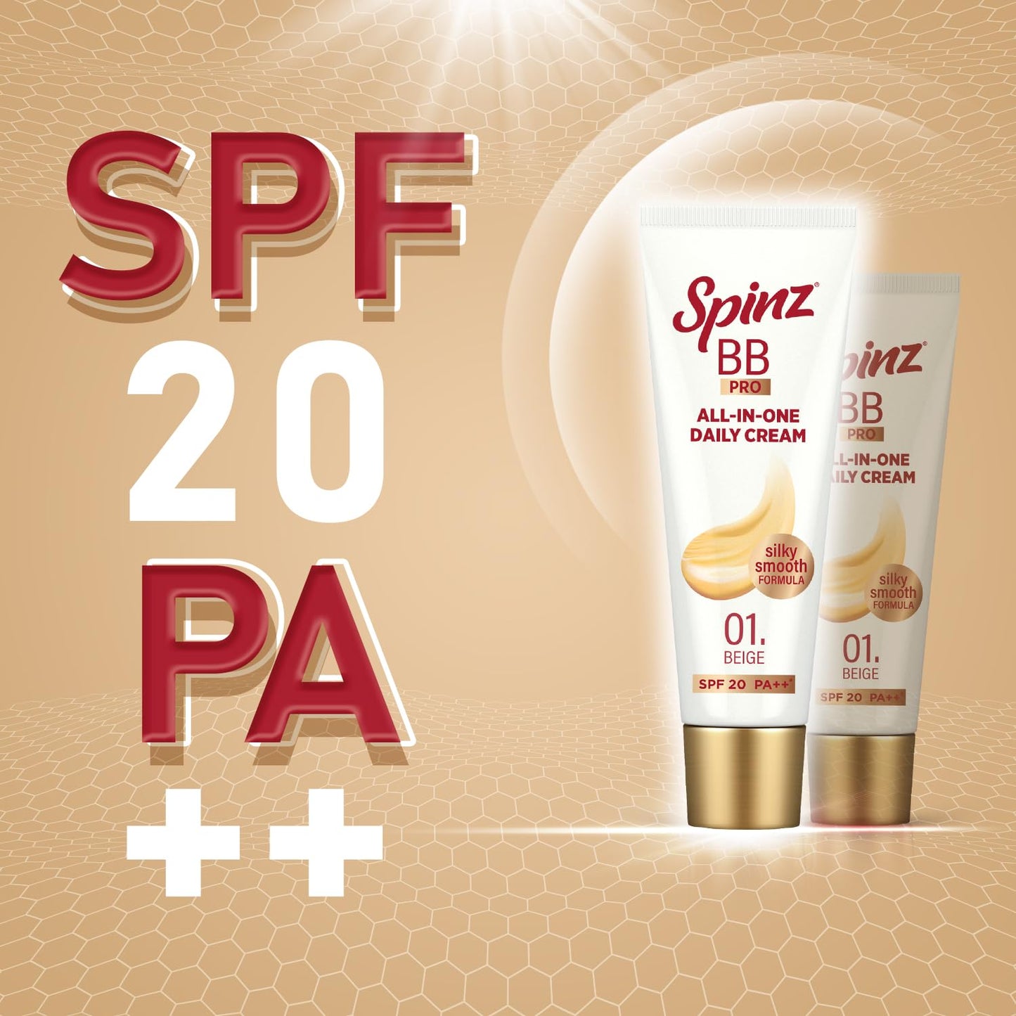 Spinz BB Brightening & Beauty Fairness Cream 29gm Pack Of 3