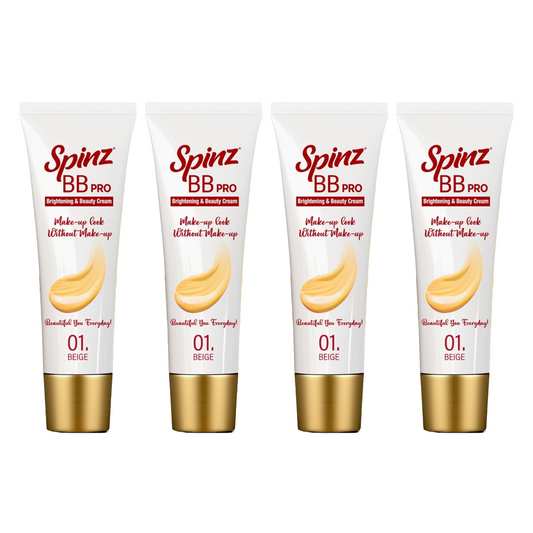 Spinz BB Pro Brightening & Beauty Cream 29gm Pack Of 4