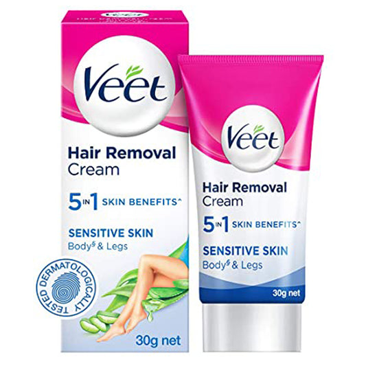 Veet Hair Removal Cream For Sensitive Skin 30gm