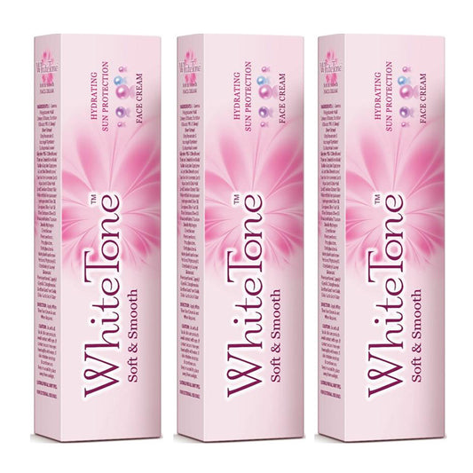 WhiteTone Soft & Smooth Face Cream 50gm Pack Of 3