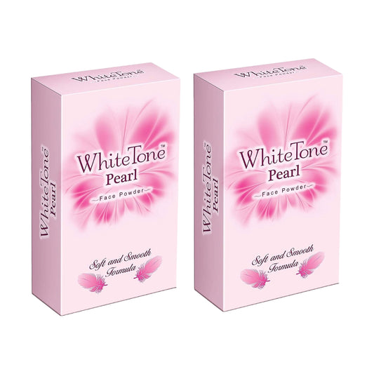 WhiteTone Pearl Face Powder With Soft And Smooth Formula 75gm Pack Of 2