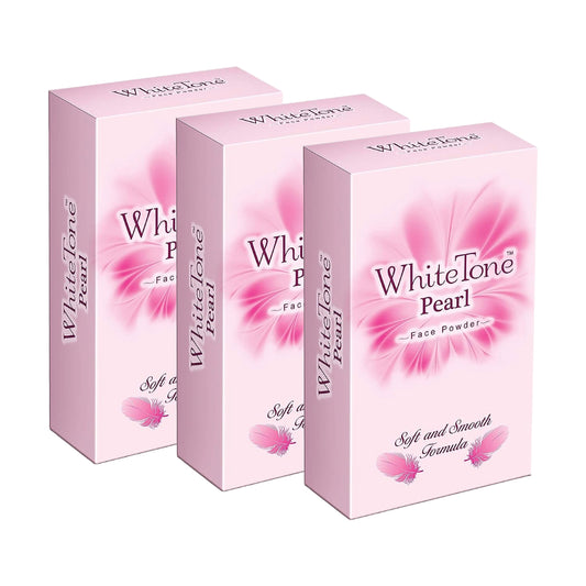 WhiteTone Pearl Face Powder With Soft And Smooth Formula 75gm Pack Of 3