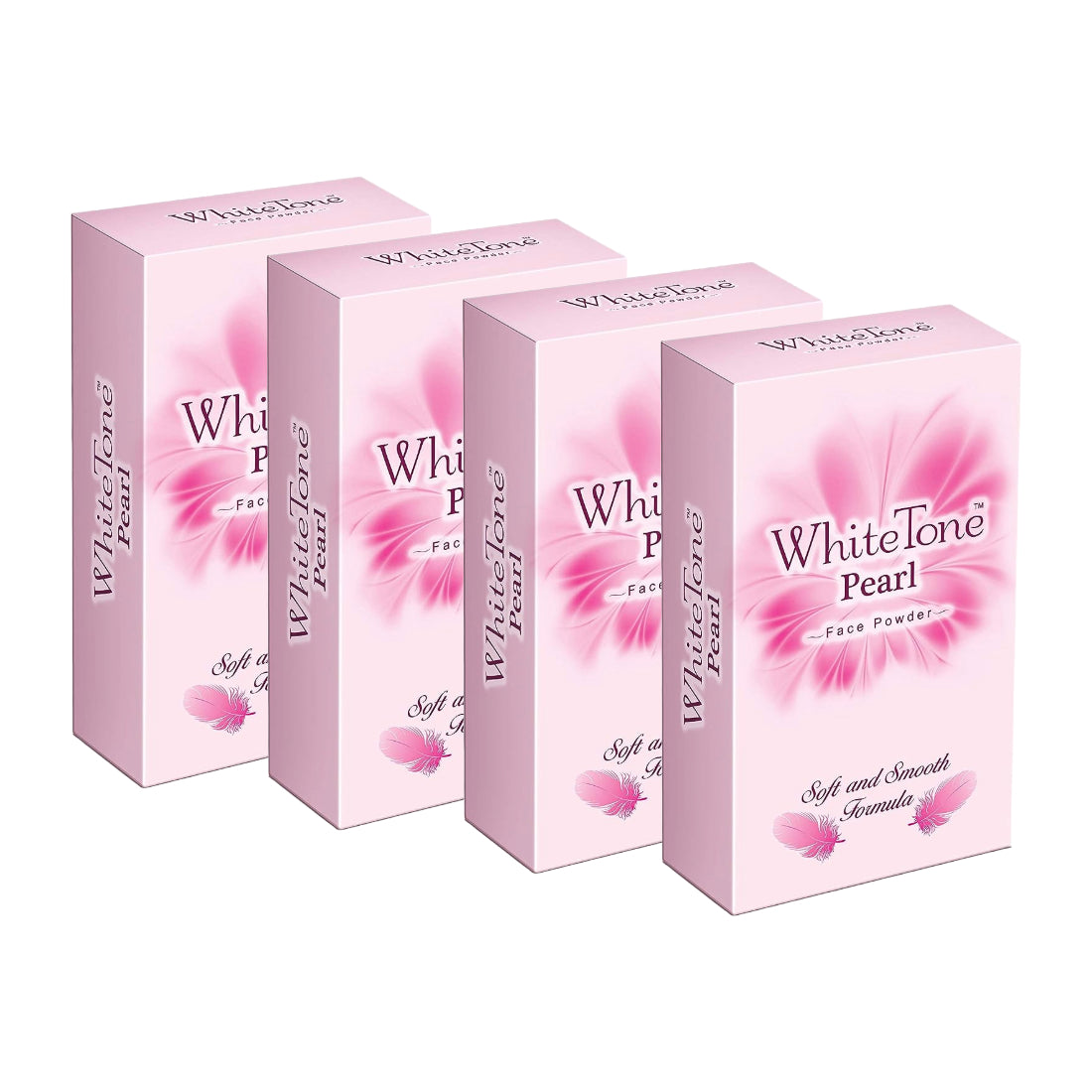 WhiteTone Pearl Face Powder With Soft And Smooth Formula 75gm Pack Of 4