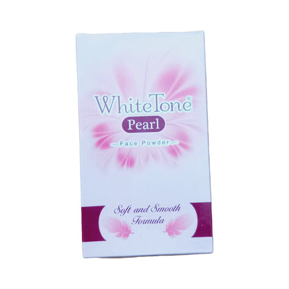 White Tone Pearl Face Talc With Soft And Smooth Formula 75gm Pack Of 2