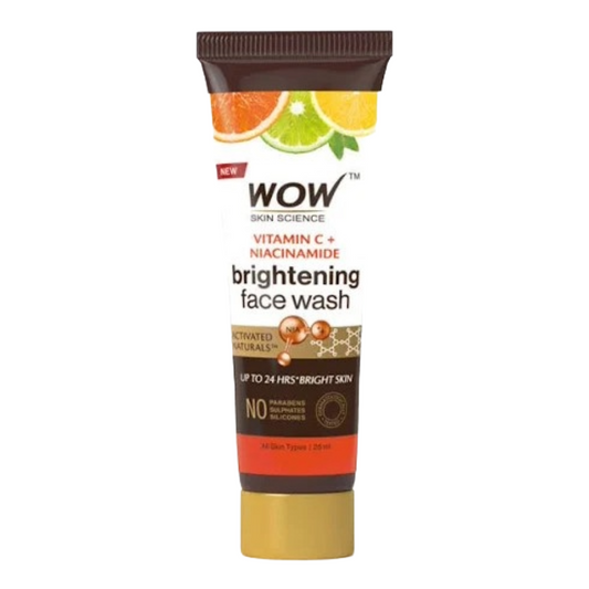 Wow Vitamin C Niacinamide Brightening Face Wash 25ml