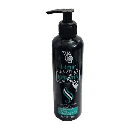 YC Hair Solution Professional Stylist With Keratin Olive Oil 200gm